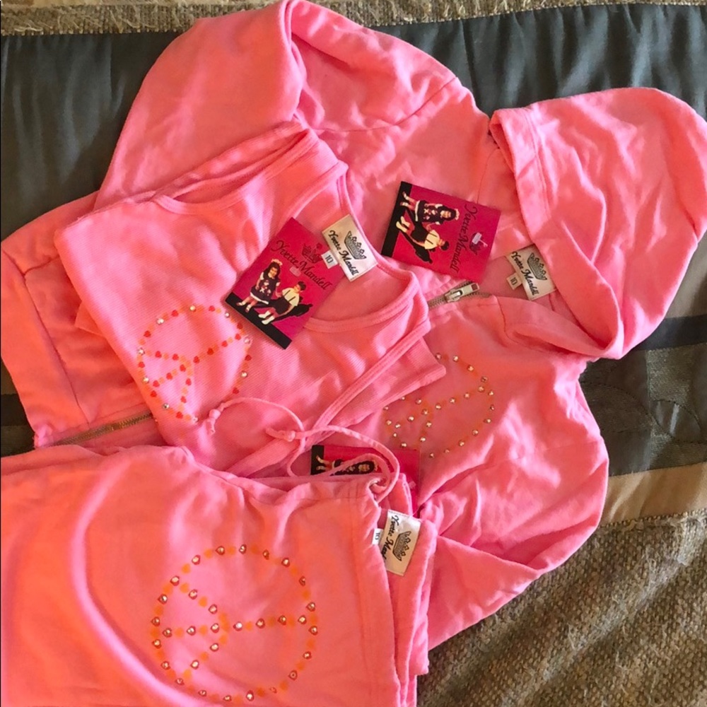 Kids Pink Sweatsuit